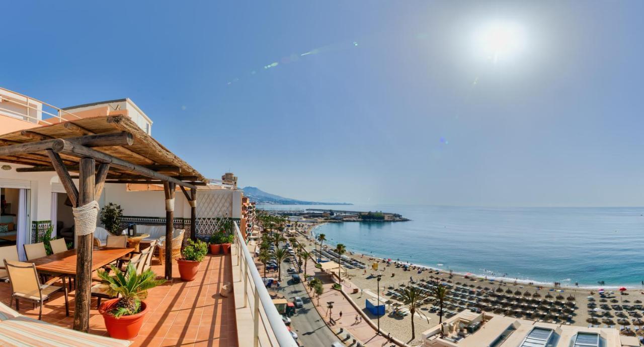 Holidays2Fuengirola Duplex With Stunning Sea View, Terraces,1St Line Beside Port ภายนอก รูปภาพ